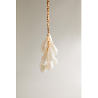 Набор жемчужно-белых рождественских свечей (упаковка из 10 штук)