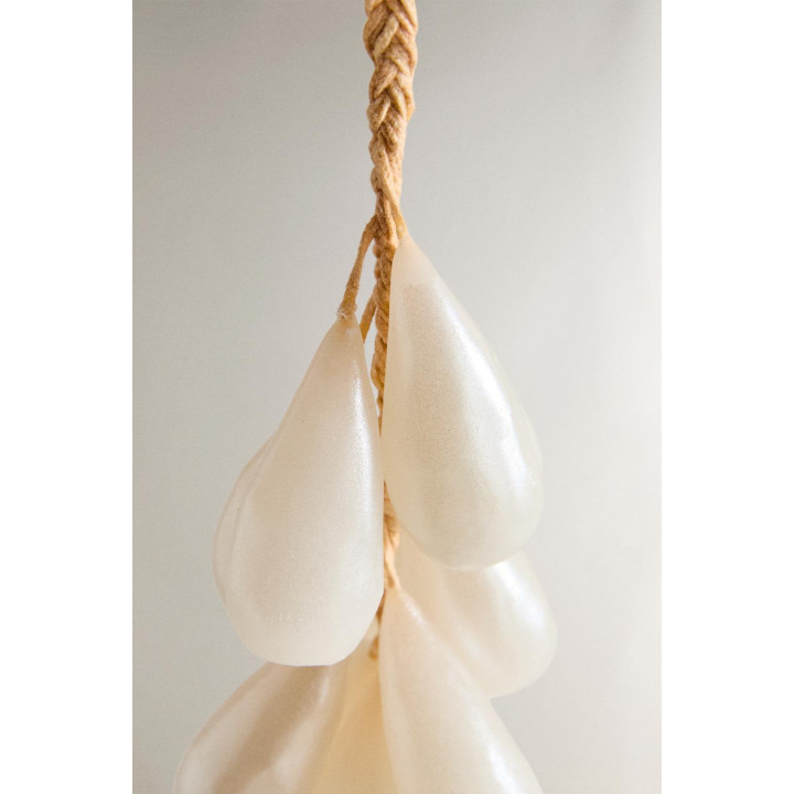 Набор жемчужно-белых рождественских свечей (упаковка из 10 штук)