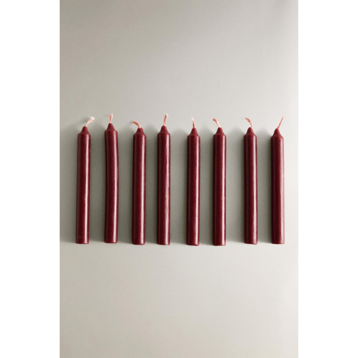 Набор рождественских свечей (упаковка из 8 штук)