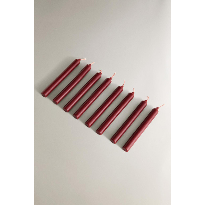 Набор рождественских свечей (упаковка из 8 штук)