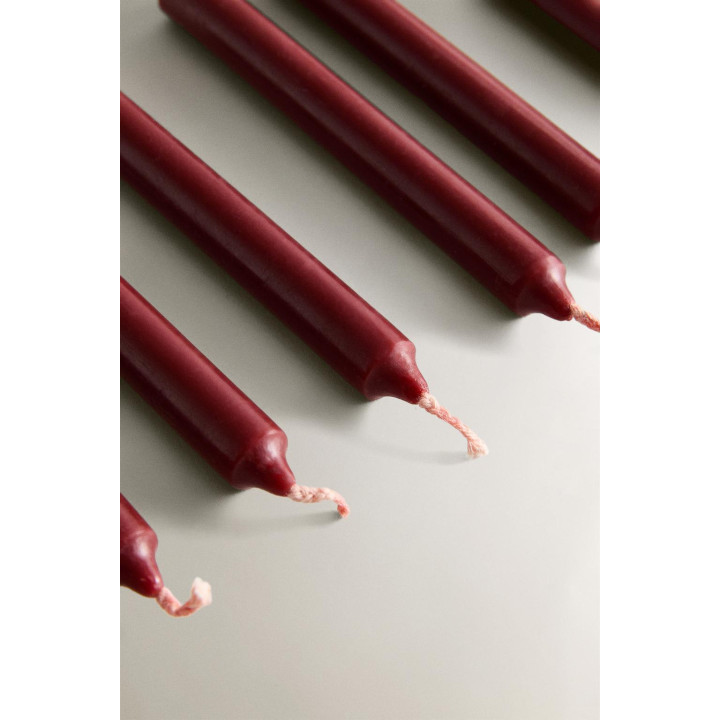 Набор рождественских свечей (упаковка из 8 штук)