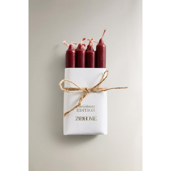 Набор рождественских свечей (упаковка из 8 штук)