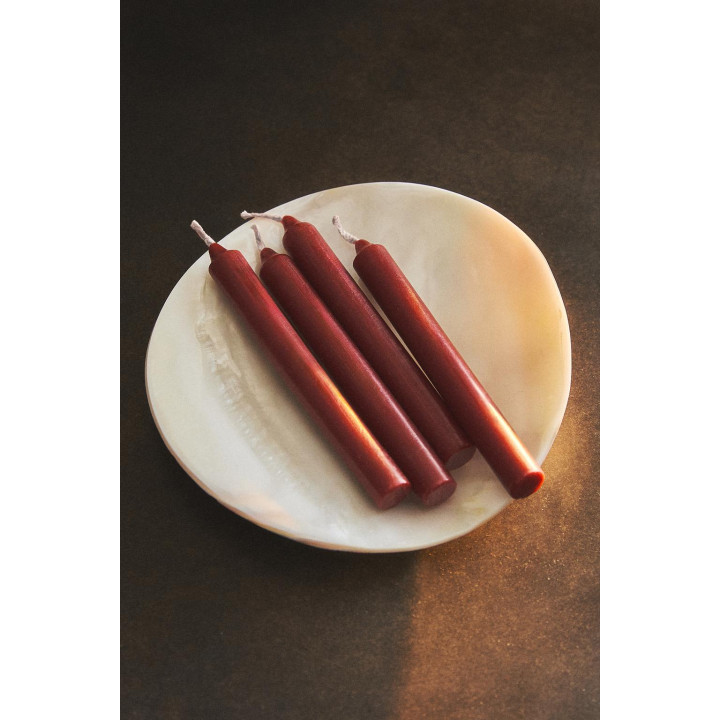 Набор рождественских свечей (упаковка из 8 штук)