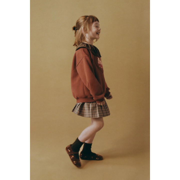 ЮБКА-ШОРТЫ В КЛЕТКУ СО СКЛАДКАМИ