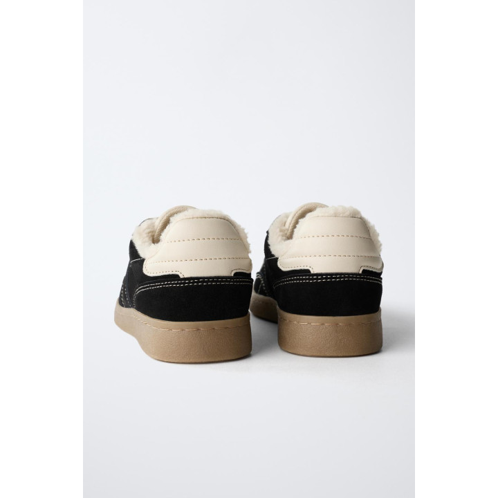 КЕДЫ С ОТДЕЛКОЙ ИЗ ИСКУССТВЕННОЙ ОВЧИНЫ