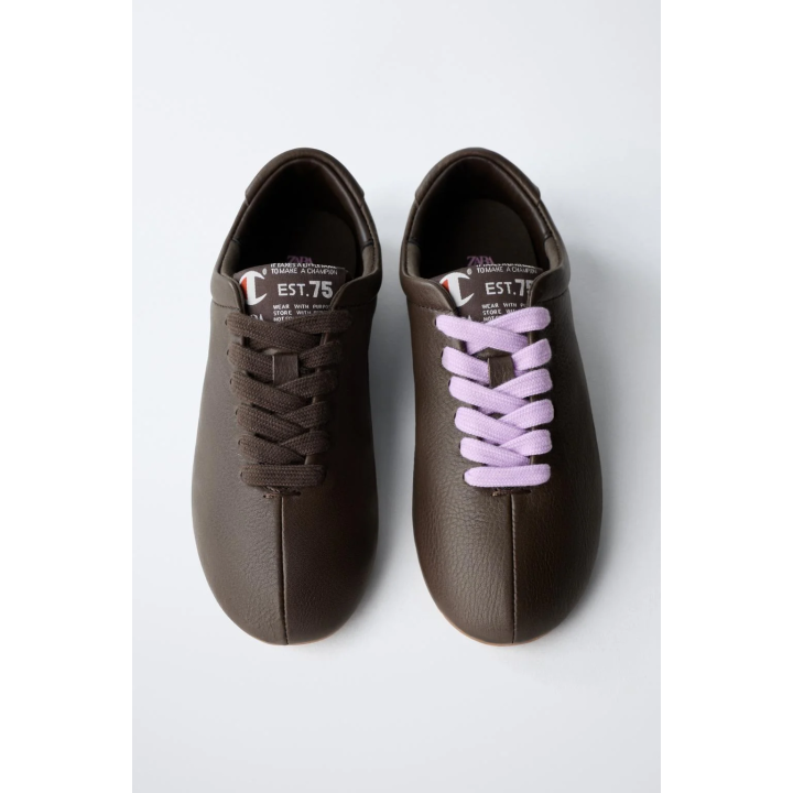 КОЖАНЫЕ ТУФЛИ-ДЕРБИ CHAMPION ® X ZARA