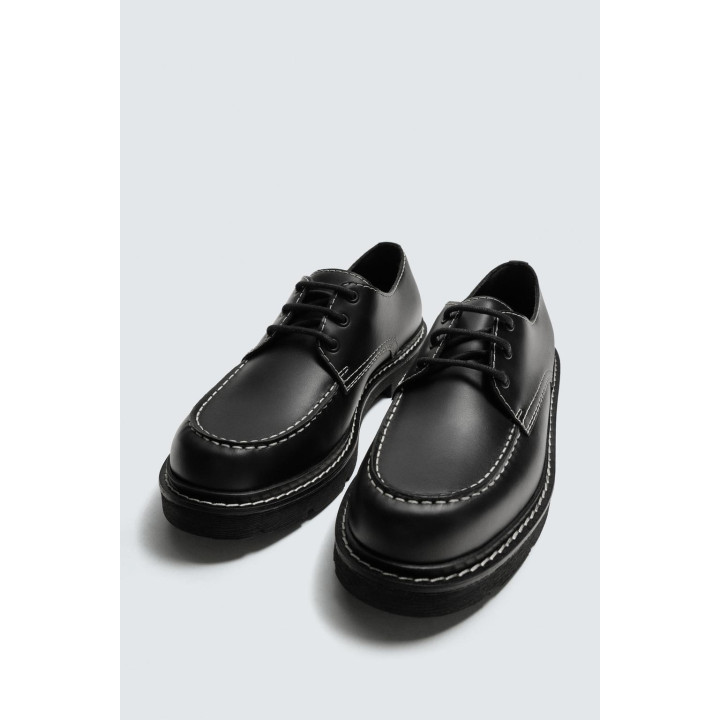 Туфли из стёганой кожи