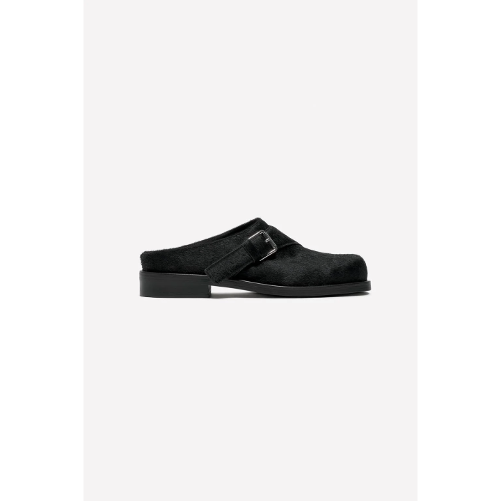 Деревянные сабо из кожи ludovic de saint sernin x zara