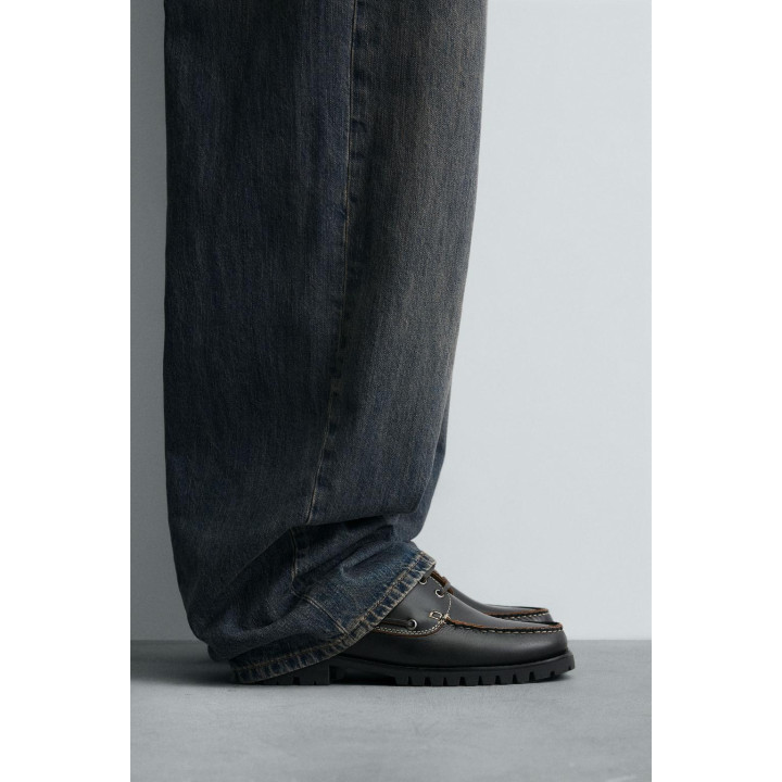 КОЖАНЫЕ ТОПСАЙДЕРЫ