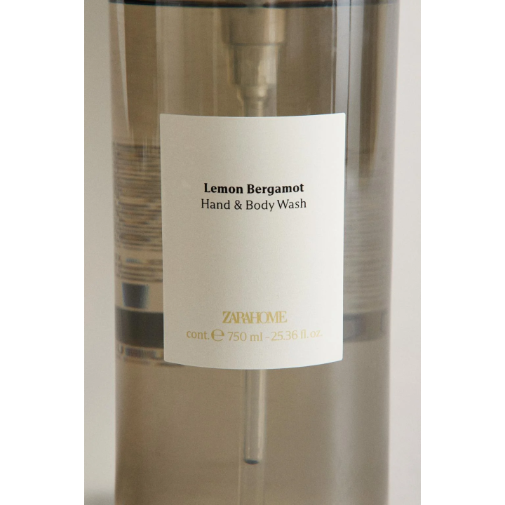 (750 ML) LEMON BERGAMOT LIQUID BODY SOAP
