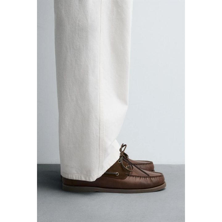 КОЖАНЫЕ ТОПСАЙДЕРЫ