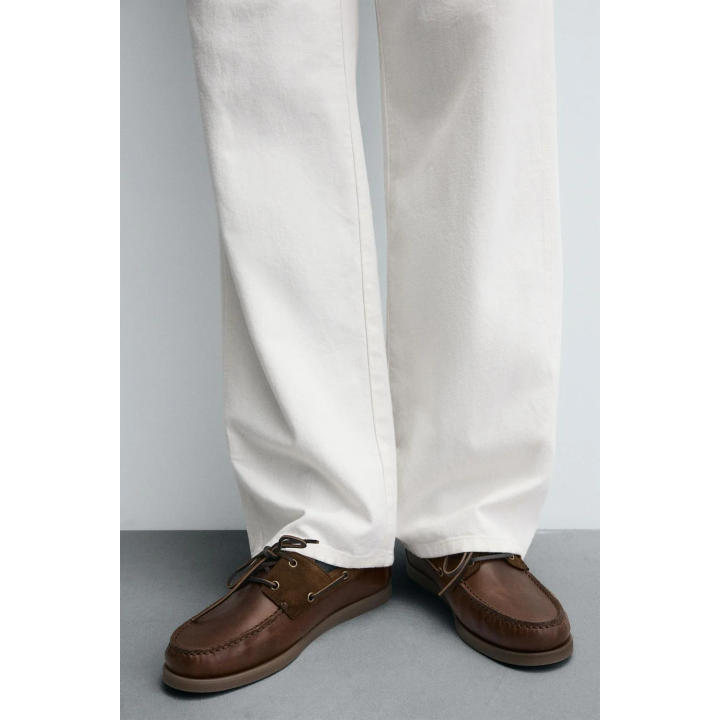 КОЖАНЫЕ ТОПСАЙДЕРЫ