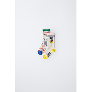 Набор из двух пар длинных носков с принтом mickey mouse © disney