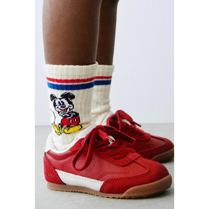 Набор из двух пар длинных носков с принтом mickey mouse © disney