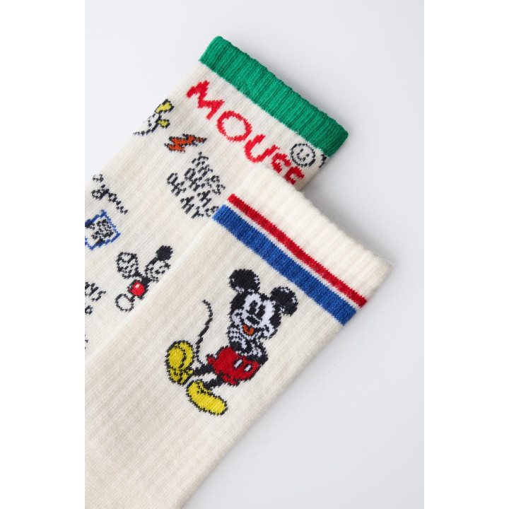Набор из двух пар длинных носков с принтом mickey mouse © disney
