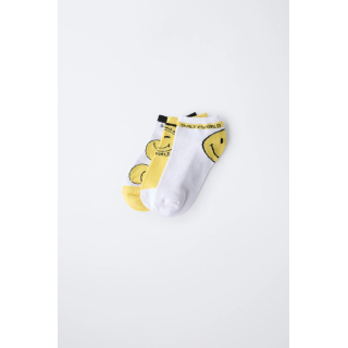 Тройной набор носков до щиколотки smileyworld®