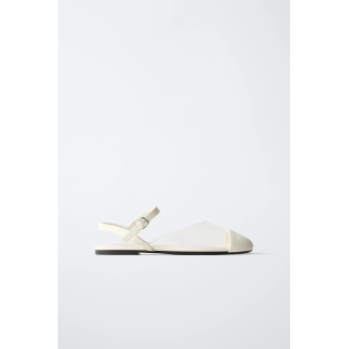 Туфли на ремешке из винила