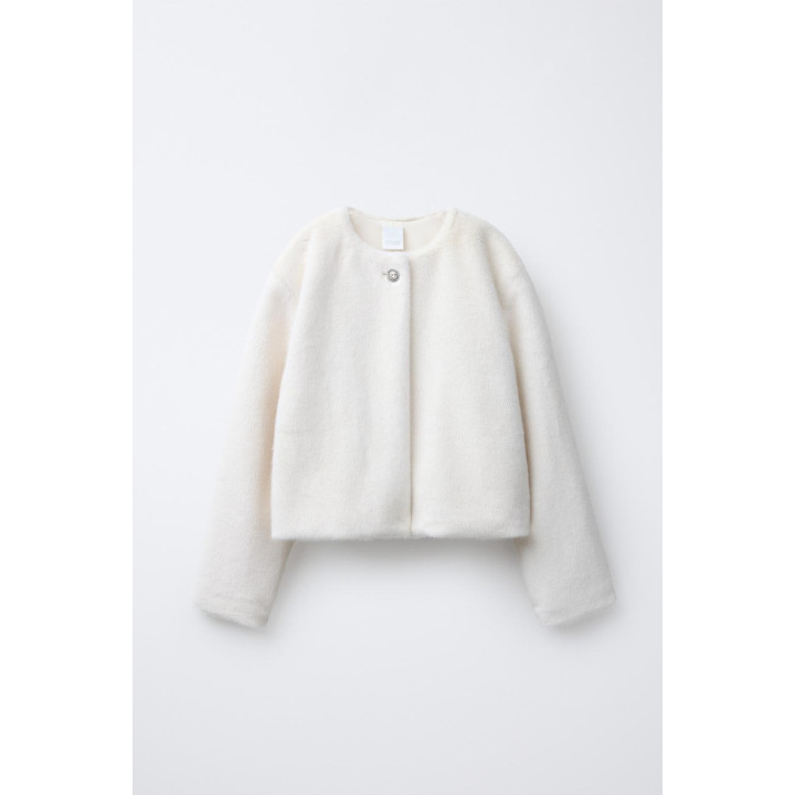 БОЛЕРО ИЗ ИСКУССТВЕННОГО МЕХА