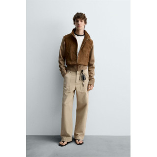 КОЖАНАЯ КУРТКА В КОМБИНАЦИИ — ЛИМИТИРОВАННАЯ СЕРИЯ