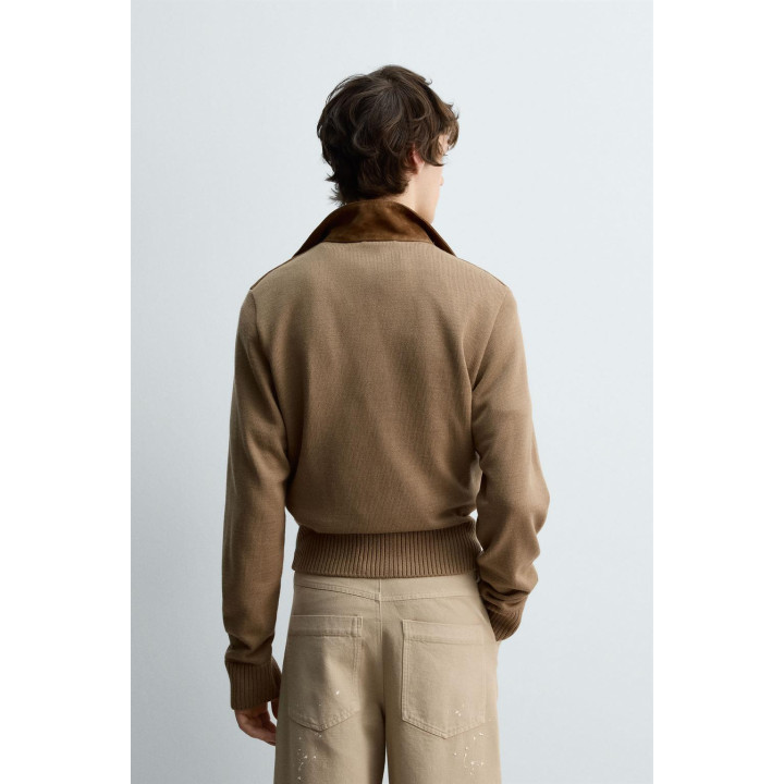 КОЖАНАЯ КУРТКА В КОМБИНАЦИИ — ЛИМИТИРОВАННАЯ СЕРИЯ