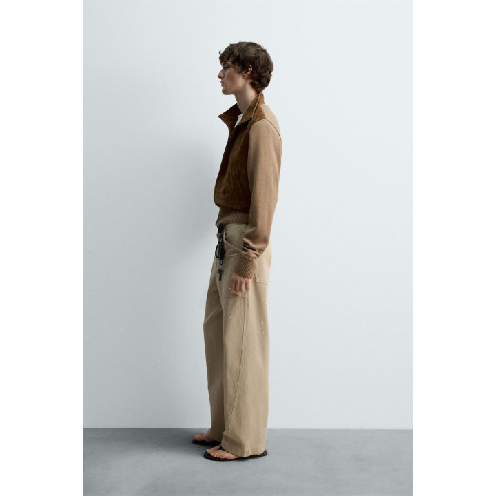 КОЖАНАЯ КУРТКА В КОМБИНАЦИИ — ЛИМИТИРОВАННАЯ СЕРИЯ