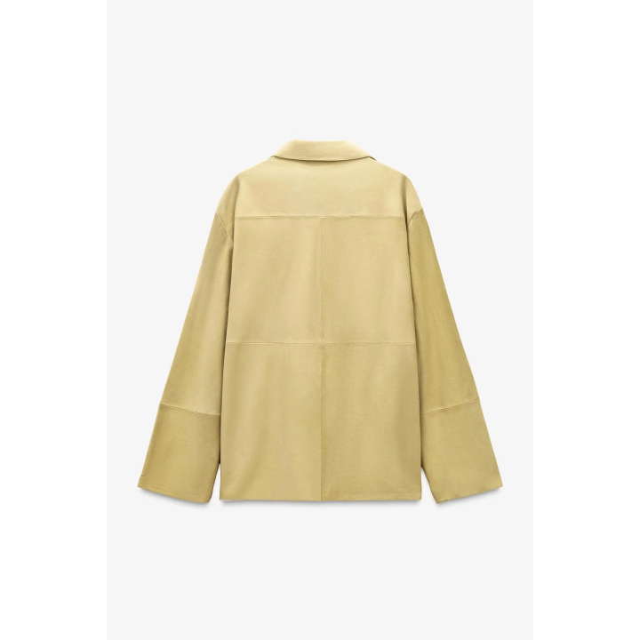 LIMITED EDITION SUEDE LEATHER POCKET SHIRT