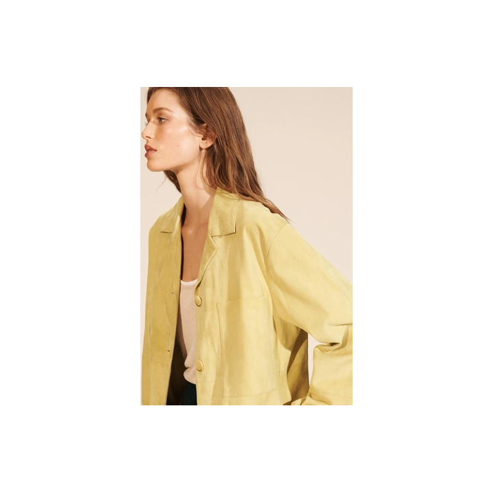 LIMITED EDITION SUEDE LEATHER POCKET SHIRT