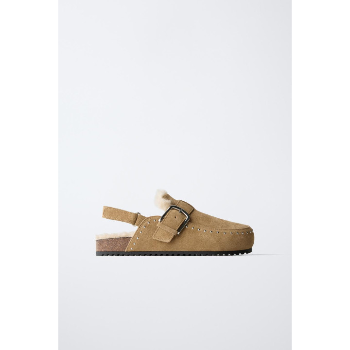 КОЖАНЫЕ САБО С ПОДКЛАДКОЙ