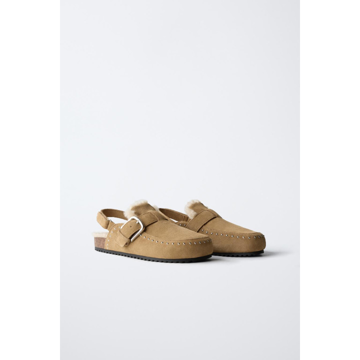 КОЖАНЫЕ САБО С ПОДКЛАДКОЙ