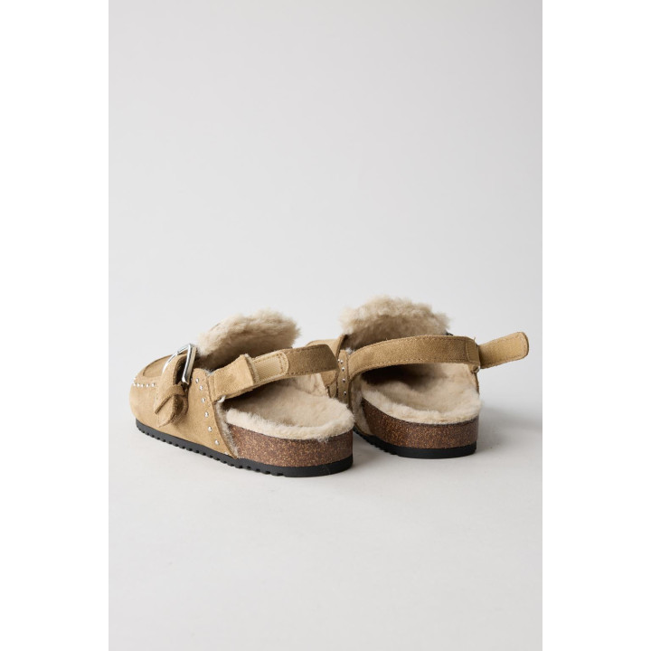 КОЖАНЫЕ САБО С ПОДКЛАДКОЙ