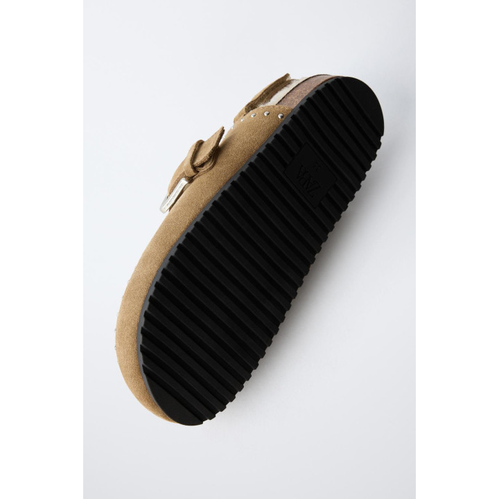 КОЖАНЫЕ САБО С ПОДКЛАДКОЙ