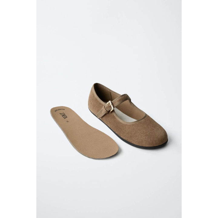 КОЖАНЫЕ БАЛЕТКИ BAREFOOT