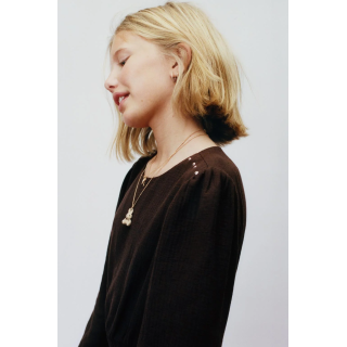 ПЛАТЬЕ С ВОЛАНАМИ И ЗАКЛЕПКАМИ