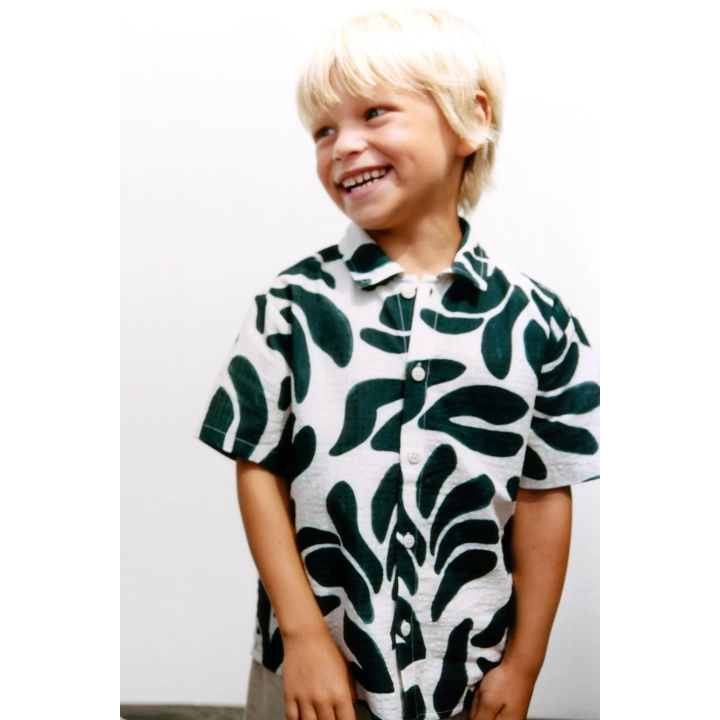 РУБАШКА С ПРИНТОМ