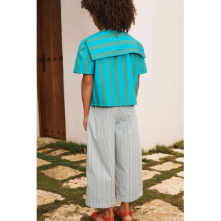 БРЮКИ-КЮЛОТЫ В ПОЛОСКУ — LIMITED EDITION