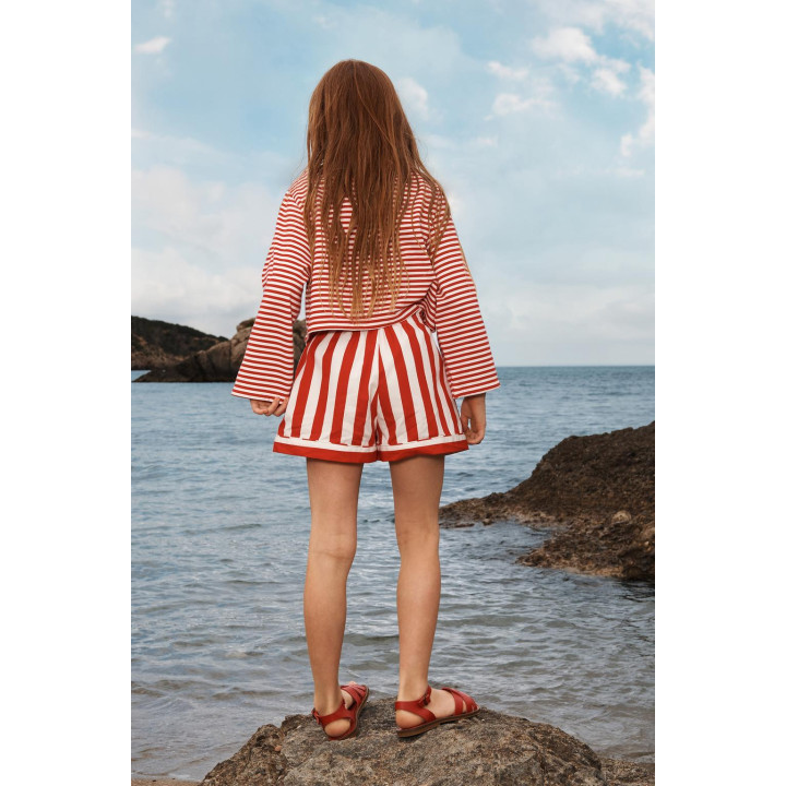 Бермуды в полоску из лимитированной коллекции