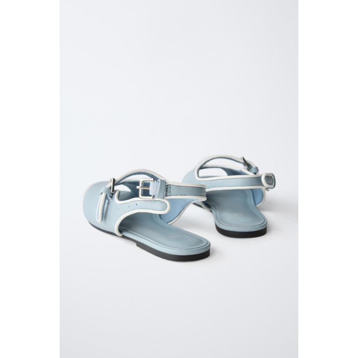 БАЛЕТКИ-МЮЛИ С ОКОНТОВКОЙ