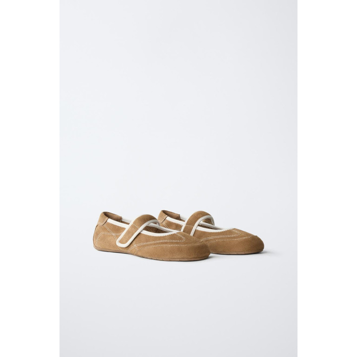 ЗАМШЕВЫЕ СПОРТИВНЫЕ БАЛЕТКИ