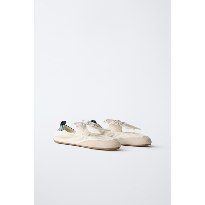 СПОРТИВНЫЕ БАЛЕТКИ С БАНТОМ