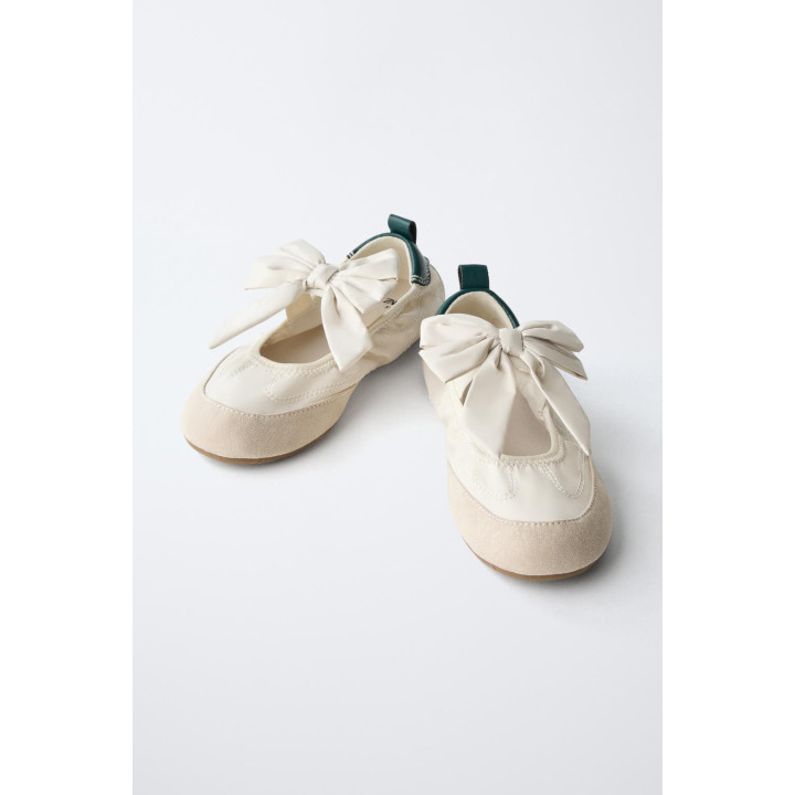 СПОРТИВНЫЕ БАЛЕТКИ С БАНТОМ