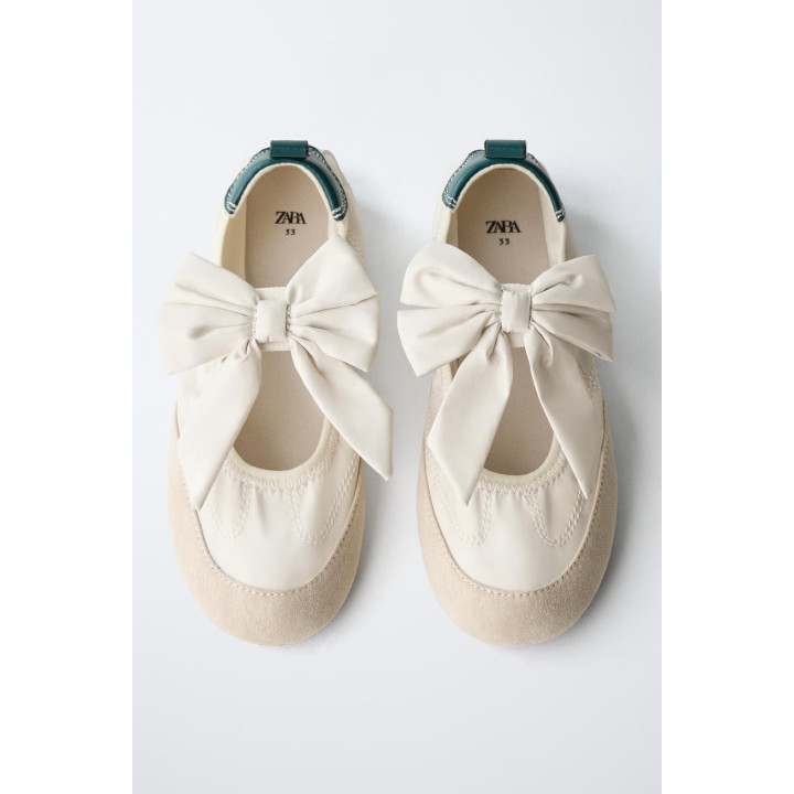 СПОРТИВНЫЕ БАЛЕТКИ С БАНТОМ