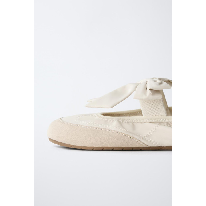 СПОРТИВНЫЕ БАЛЕТКИ С БАНТОМ