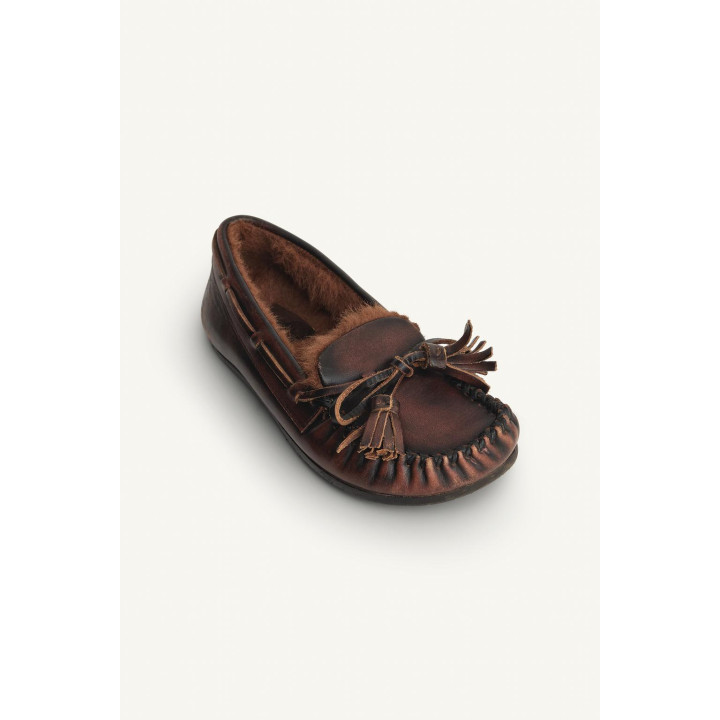 Лоферы из ограниченной коллекции из кожи