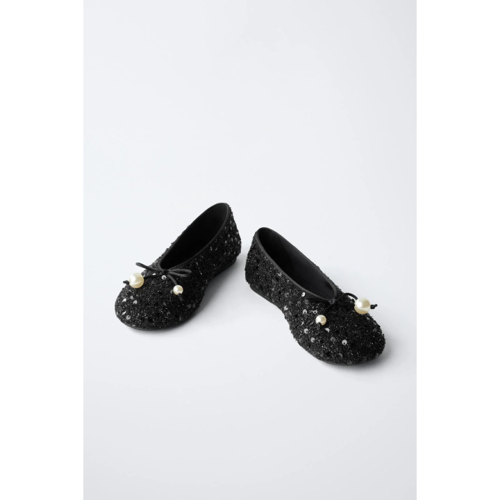 БАЛЕТКИ С ЖЕМЧУГОМ