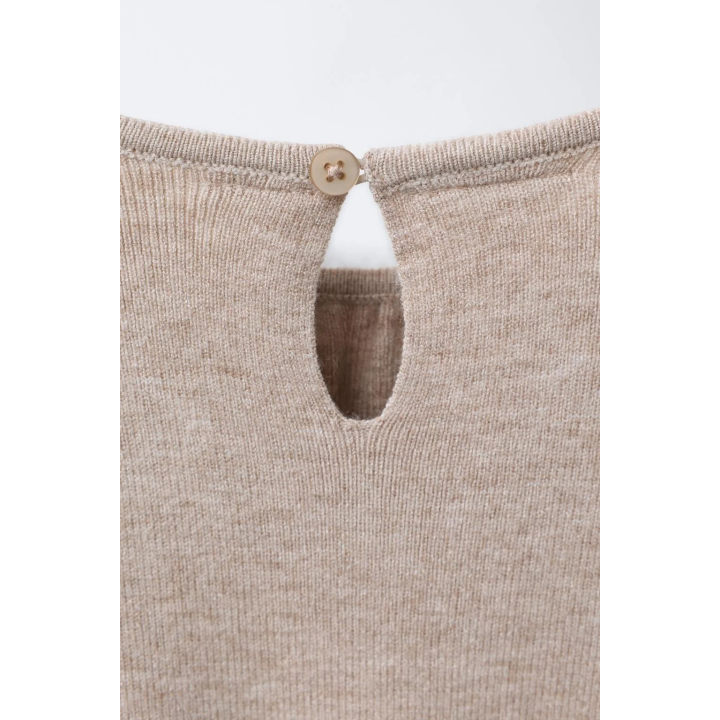 ТРИКОТАЖНОЕ ПЛАТЬЕ С БАНТАМИ