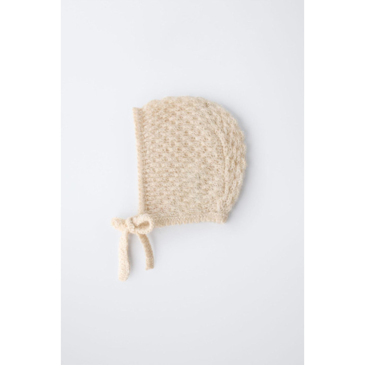 ТРИКОТАЖНЫЙ ЧЕПЧИК С ШЕРСТЬЮ