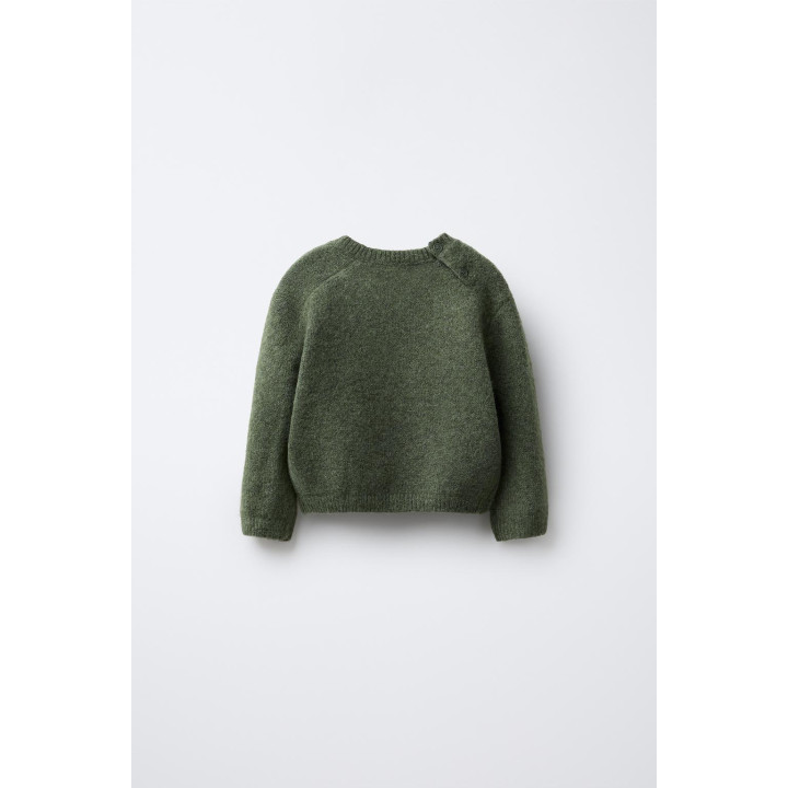 ВЯЗАНЫЙ ДЖЕМПЕР С ВЫШИТЫМ ДЕРЕВОМ