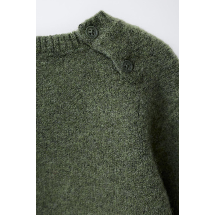 ВЯЗАНЫЙ ДЖЕМПЕР С ВЫШИТЫМ ДЕРЕВОМ