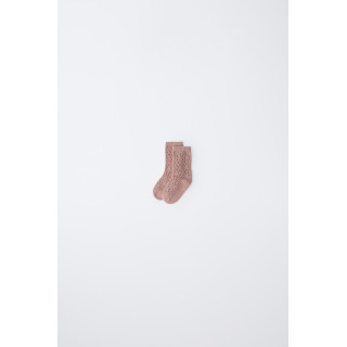 ВЯЗАНЫЕ НОСКИ ИЗ ХЛОПКА И ШЕЛКА