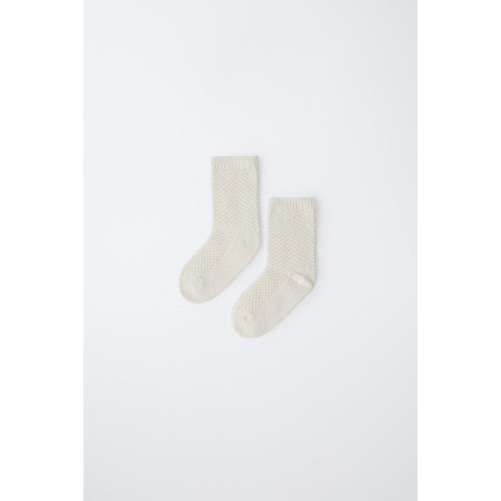 ТРИКОТАЖНЫЕ НОСКИ ИЗ ХЛОПКА И ШЕЛКА